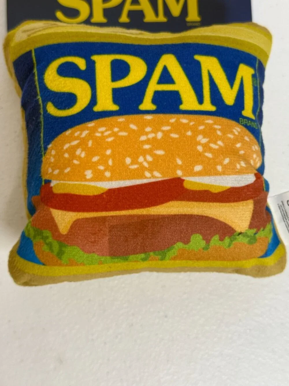 SPAM Sandwich Plush Catnip Cat Toy Food Novelty New